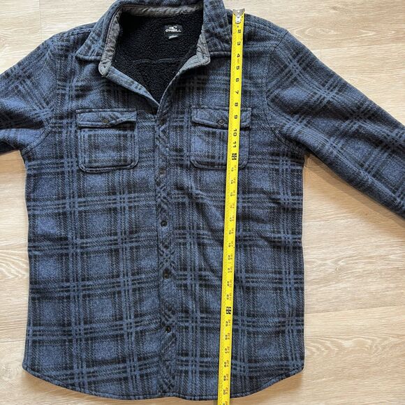 O'Neil Fleece Flannel Jacket Men's-Size XL - Picture 12 of 13